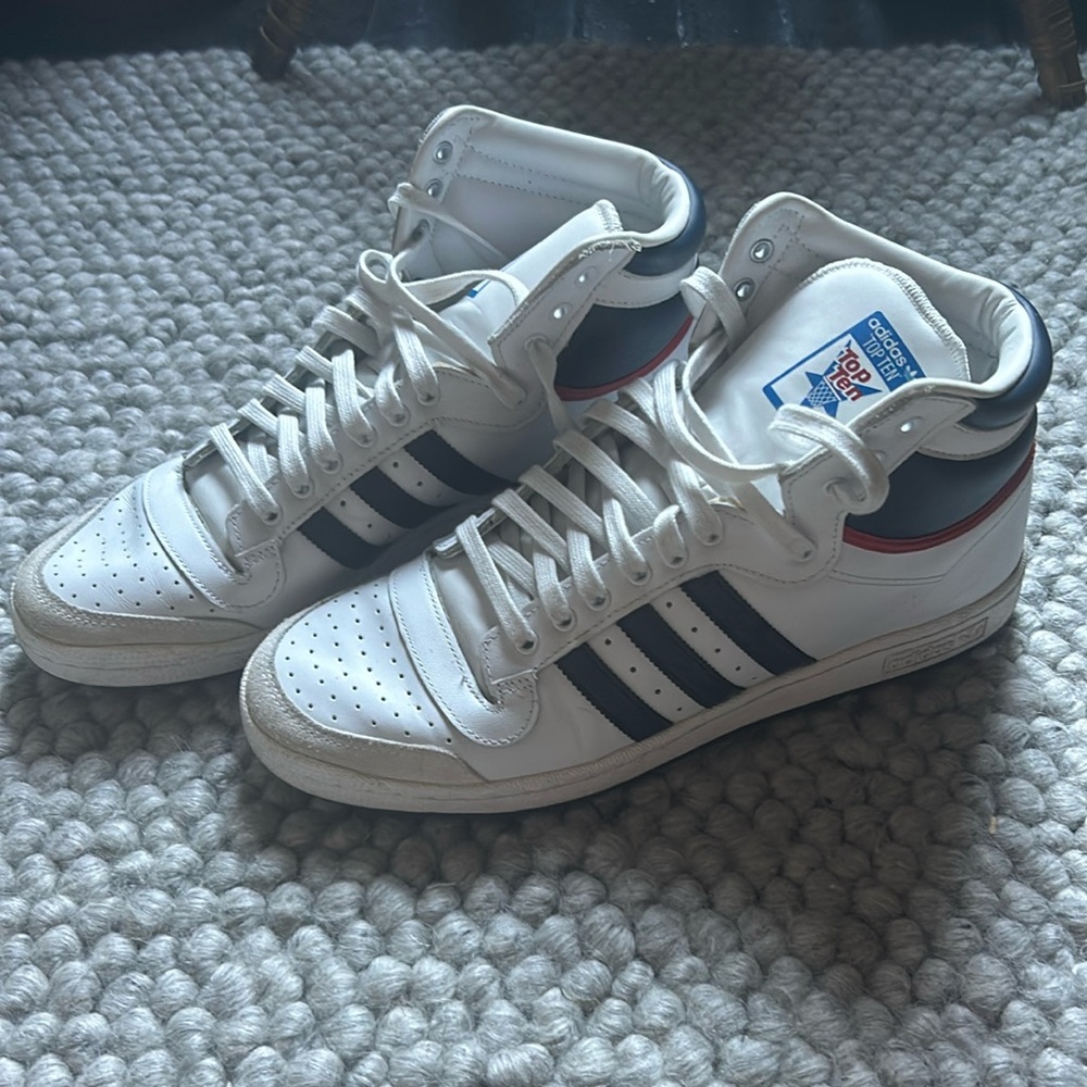 Like new Adidas Top Ten high top sneakers